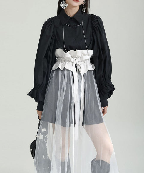 Tulle Wrap Belt